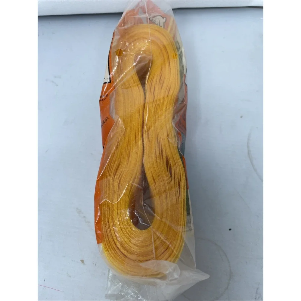 Frost King Lawn Chair Webbing Yellow White Stripe 2.25